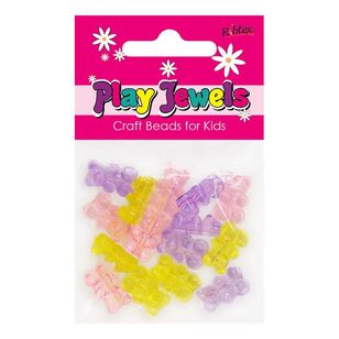Ribtex Play Jewels Teddy Bear Beads Multicoloured