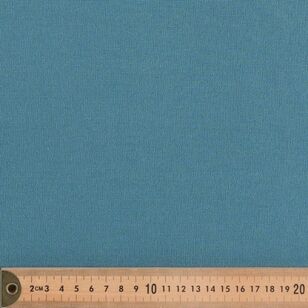 Plain 148 cm Glitter Knit Fabric - Blue Storm Blue 148 cm