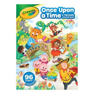 Crayola Once Upon A Time Colouring Book Multicoloured
