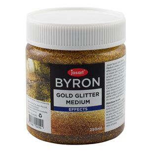 Jasart Byron Gold Glitter Medium Gold 250 mL