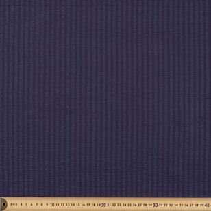 Plain 112 cm Cotton Seersucker Fabric Naval Academy 112 cm