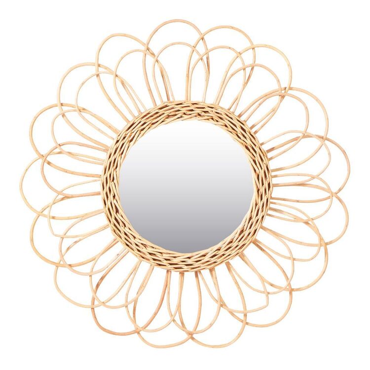 Heritage Framed Round Mirror - Gold Leaf - Wood - 17 / 19 - Simple & Modern Designs - Oval and Round Mirrors