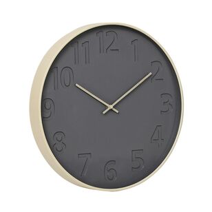 Cooper & Co Anders 40 cm Silent Clock Grey 40 cm