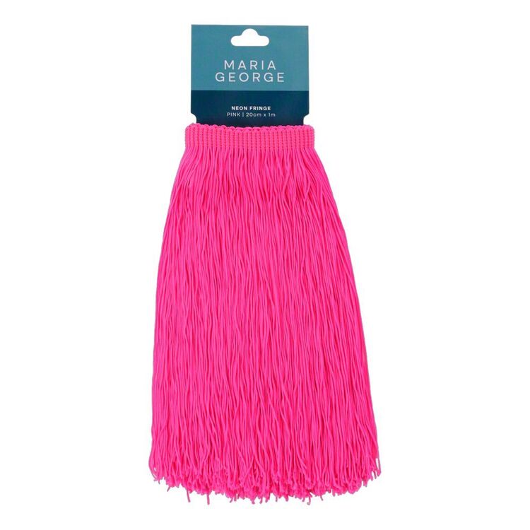 Maria George Neon Fringe Pink