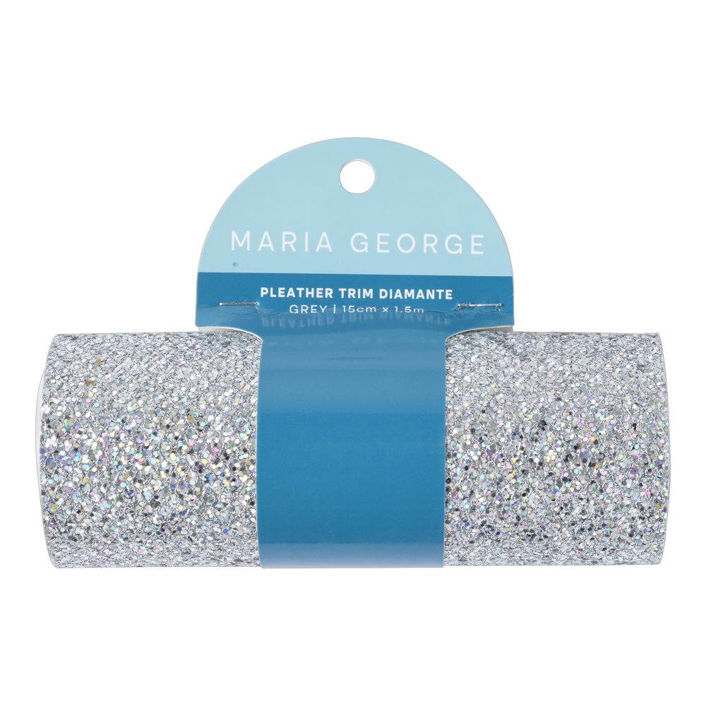 NEW Maria George Diamante Pleather Trim By Spotlight Australia