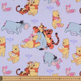 Disney Whinnie-the-Pooh Ferndship 112 cm Cotton Fabric Purple 112 cm