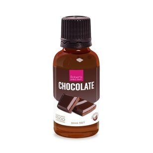 Roberts Edible Craft Chocolate Flavoured Food Colour Brown 30 mL