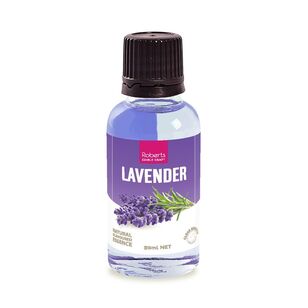 Roberts Edible Craft Lavender Natural Flavour Clear 30 mL