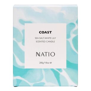 Natio Scented Candle Coast White 280 g