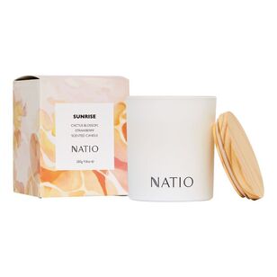Natio Scented Candle Sunrise White 280 g