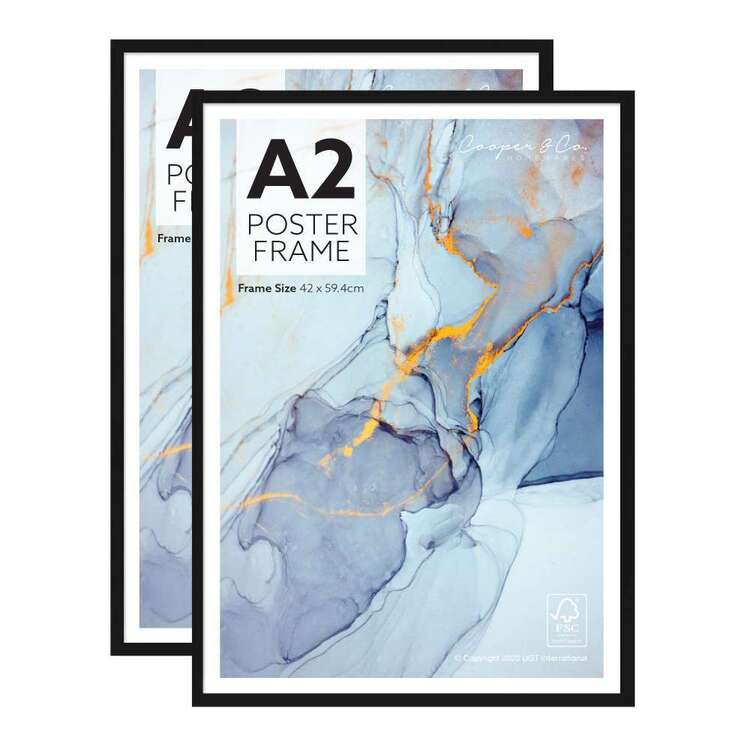 Cooper & Co 2 Pack A2 Poster Frame