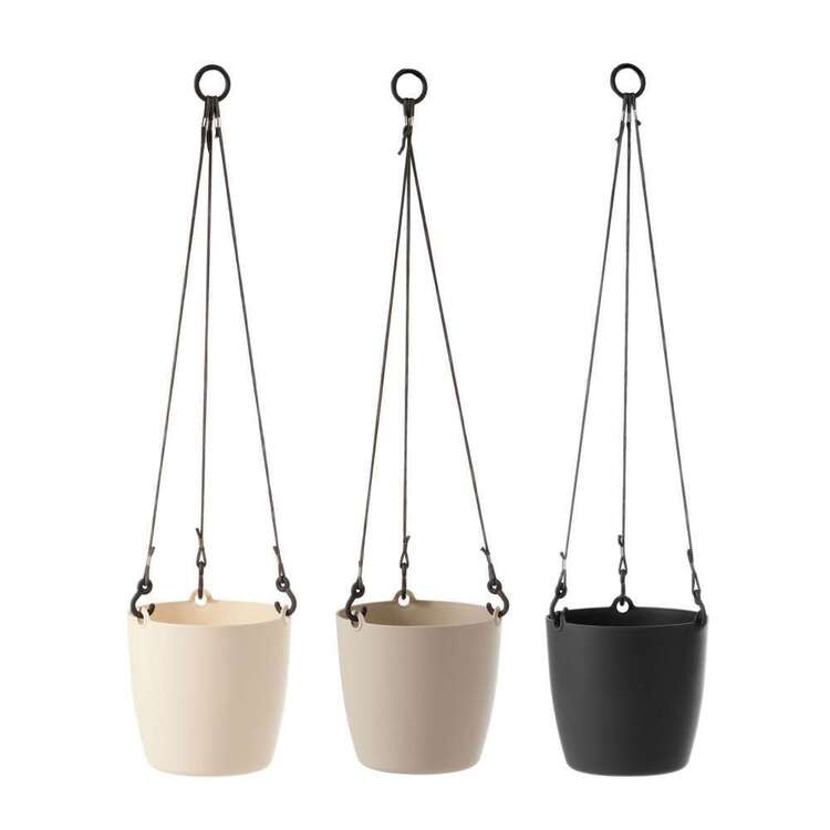 Cooper & Co Set Of 3 Round Hanging Planter Pots