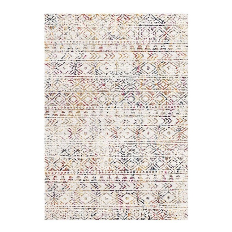 Material Rug Aztec Rug Culture Aztec Durable Polypropylene Rug Multicoloured | Spotlight ...