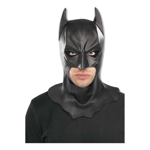 Warner Bros Batman Full Adult Mask Black Adult