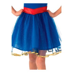 Disney Captain Marvel Tutu Dress Kids Costume Multicoloured 4 - 6 Years