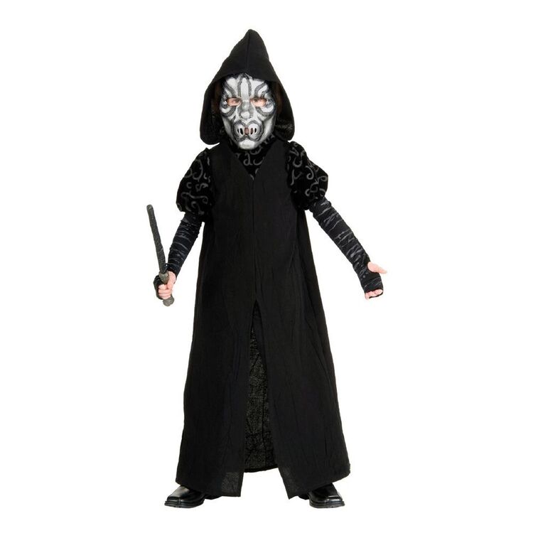 Warner Bros Death Eater Deluxe Kids Costume Black Small