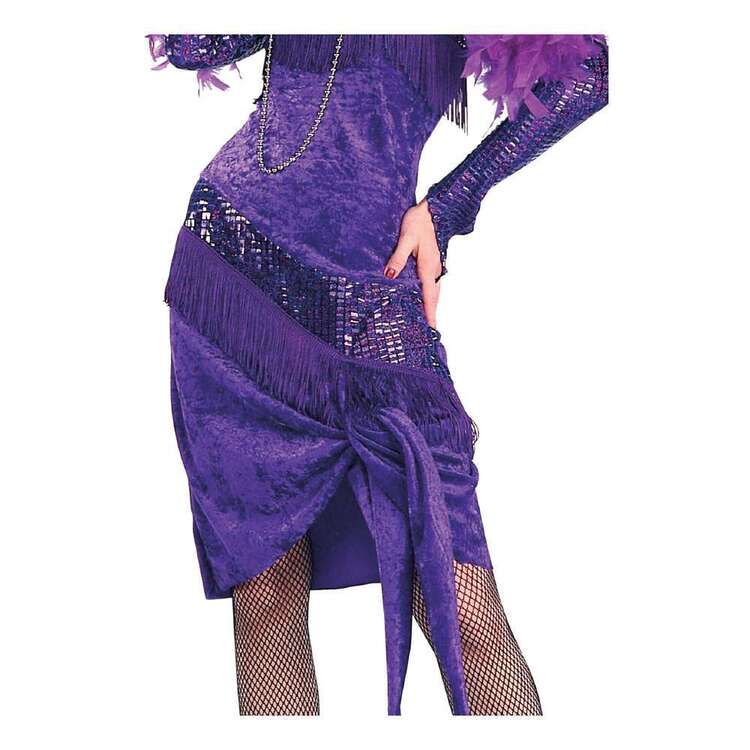 Fabulous Flapper Adult Costume Purple Standard