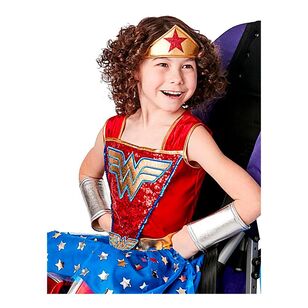 Warner Bros Wonder Woman Adaptive Kids Costume Multicoloured