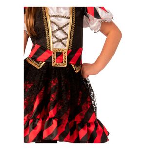 Pirate Girl Kids Costume Multicoloured