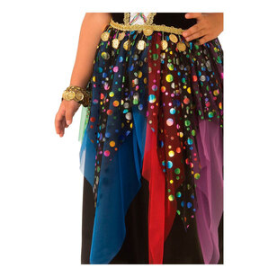 Gypsy Girl Costume Multicoloured