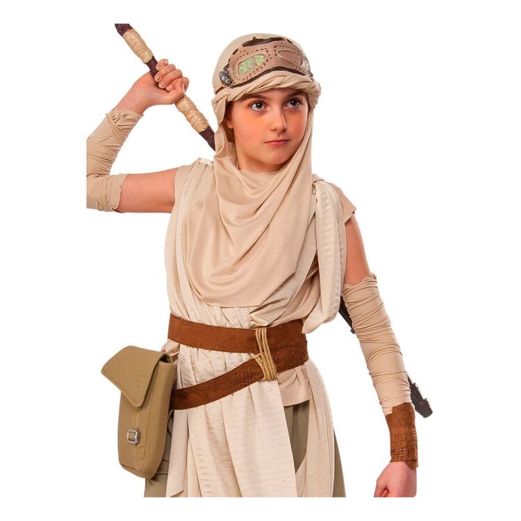 Disney Rey Premium Deluxe Kids Costume Multicoloured