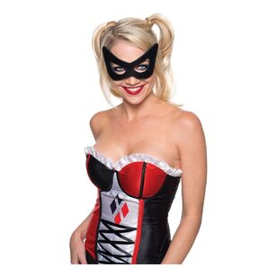 Harley Quinn Adult Mask Black Adult