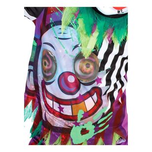 Scary Clown Lenticular Kids Costume Multicoloured