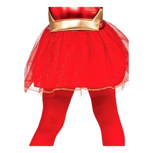 Disney Iron Rescue Kids Dress Red Medium
