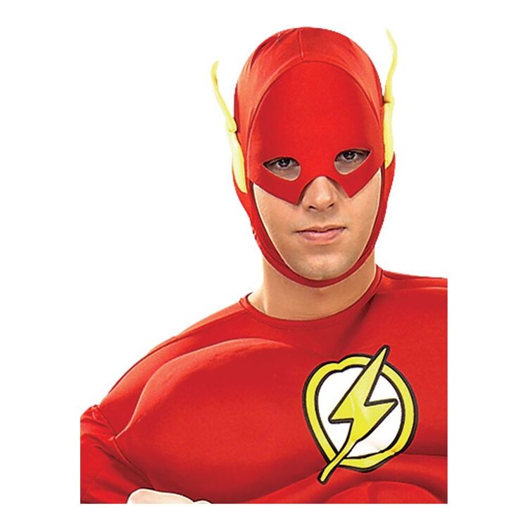 The Flash Comic Book Adult Costume Red & Yellow Medium