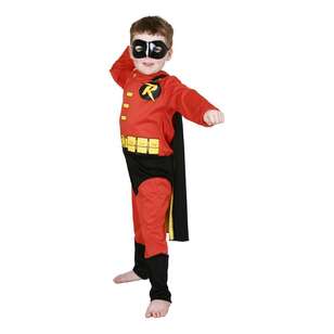 DC Comics Robin Kids Costume Multicoloured 6 - 8 Years