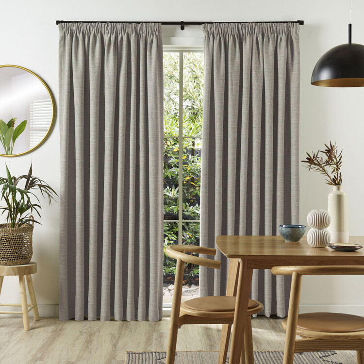 Gummerson Rylee Extended Width Pencil Pleat Curtains