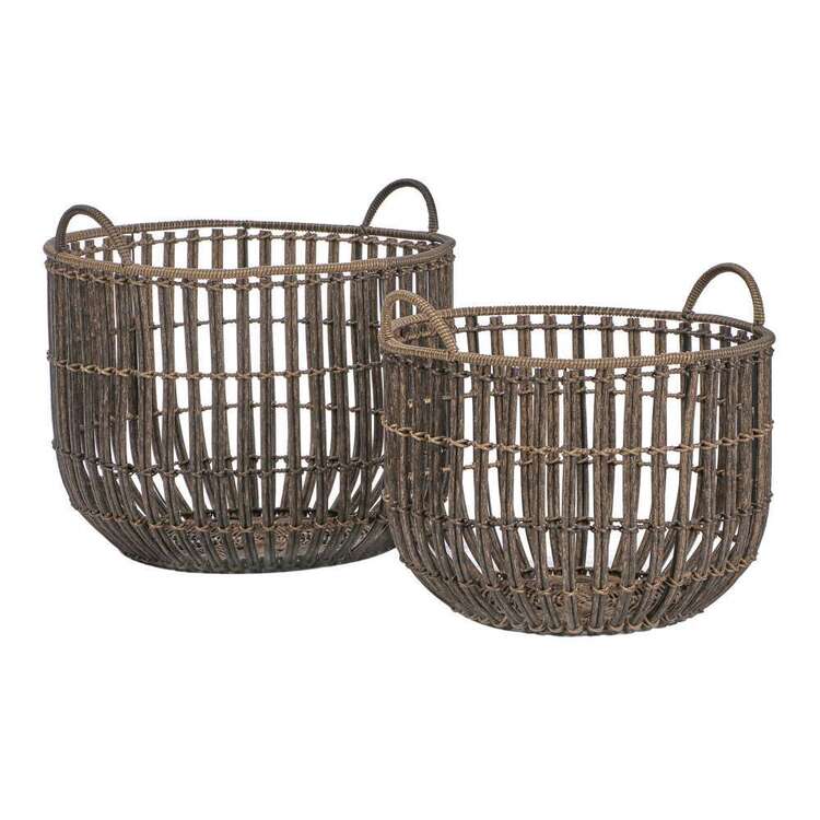 Cooper & Co Linear 2 Piece Basket Set