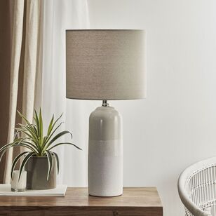 Cooper & Co Clayton Ceramic Table Lamp Cream 33 cm