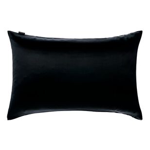 Linen House Silk Pillowcase Black Standard