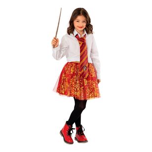 Harry Potter Gryffindor Kids Tutu Skirt Multicoloured 9 - 10 Years