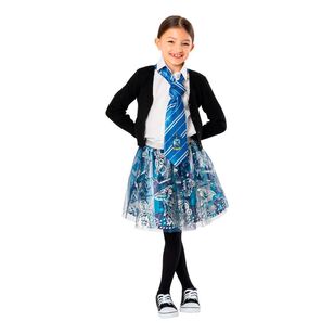 Harry Potter Ravenclaw Kids Tutu Skirt Multicoloured 9 - 10 Years