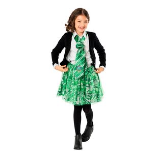 Harry Potter Slytherin Kids Tutu Skirt Multicoloured 9 - 10 Years
