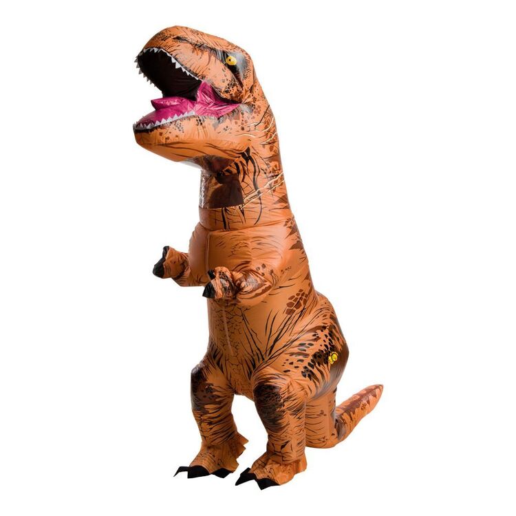 Jurassic World Inflatable T-Rex Adult Costume Multicoloured