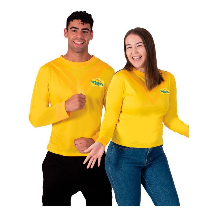 The Wiggles Yellow Wiggle Adult Costume Shirt