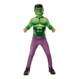 Marvel Hulk Kids Costume Multicoloured 6 - 8 Years