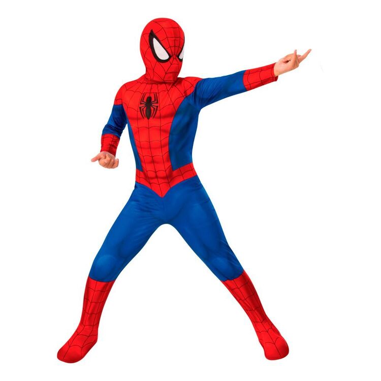 Marvel Classic Spiderman Kids Costume Multicoloured