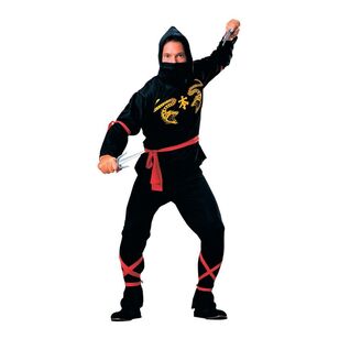 Ninja Adult Costume Multicoloured Standard