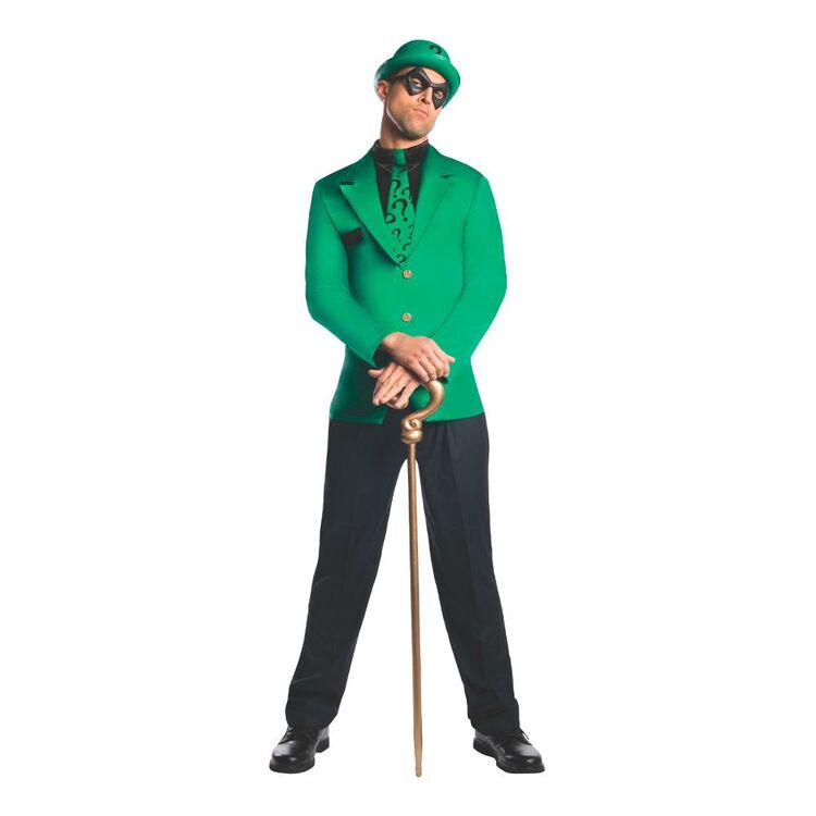 DC Comics Deluxe The Riddler Adult Costume Multicoloured