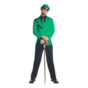 DC Comics Deluxe The Riddler Adult Costume Multicoloured