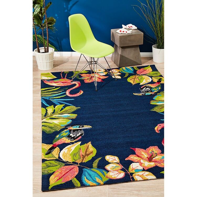 Rug Culture Garden Indoor/Outdoor Rug Multicoloured