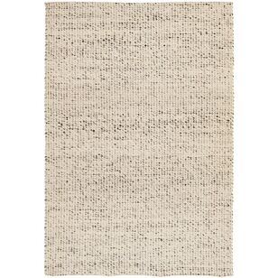 Rug Culture Carlos Felted Wool Rug Grey & Natural 400 x 300 cm