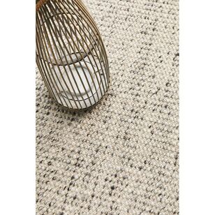 Rug Culture Carlos Felted Wool Rug Grey & Natural 400 x 300 cm