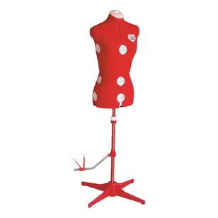 Singer Adjustable Dress Model Small - Medium Red