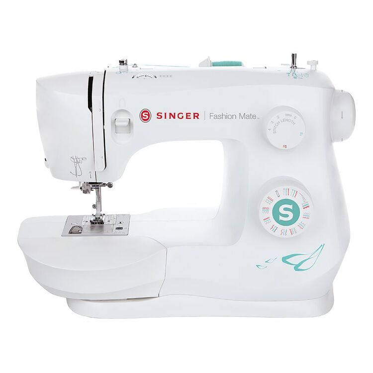 Singer Fashion Mate 3337 Beginner Sewing Machine White | Spotlight ...