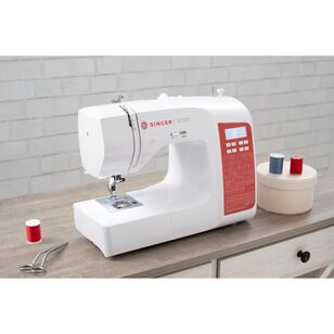 Singer SC220 Sewing Machine White & Red